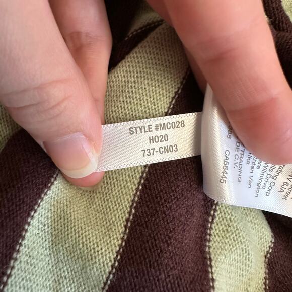 Madewell‎ Mock Neck Sweater Women’s S Burgundy Green NWT Merino Alpaca Blend - Picture 8 of 8